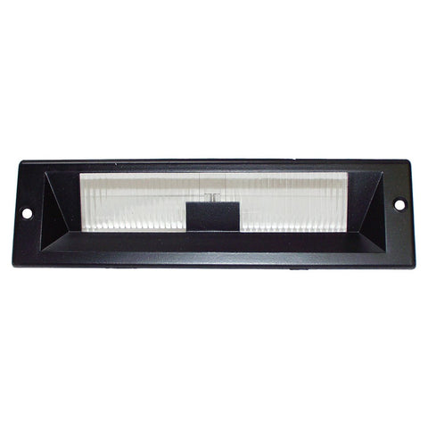 License Plate Light - Center Mounted White Housing (MPN: 56000409)