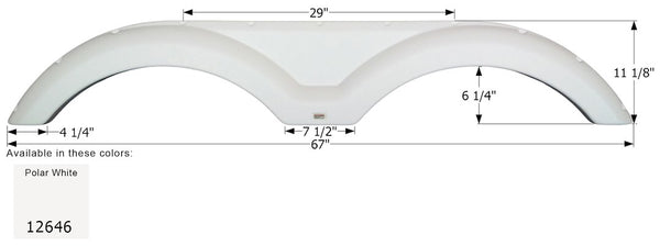 Icon Fender Skirt (MPN: 12646)