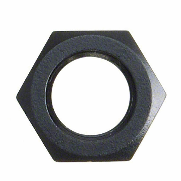 SpeedFX Bulkhead Nut -6AN Black Anodized Aluminum (MPN: 560631BK)