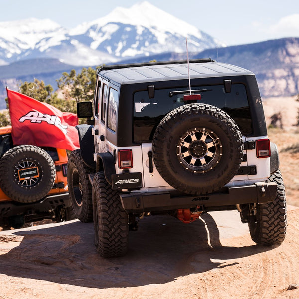 Aries TrailCrusher Rear Bumper (MPN: 2157000)