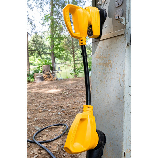 Camco Power Cord Adapter 30 Amp Male to 50 Amp Female (MPN: 55185)