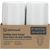 Attwood Marine Round Corner Dock Guard (MPN: 93534-1)