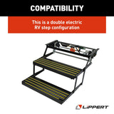 Lippert Components Revolution Double Electric Step (MPN: 3725791)