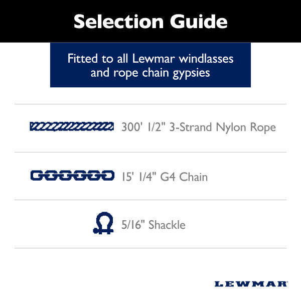 Lewmar Anchor Rode (MPN: 69000335)