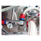 Spectre 90 Degree Chrome Fuel Hose Fitting (MPN: 5946)