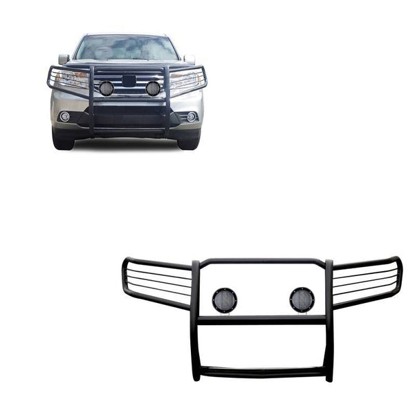Black Horse Grille Guard Kit (MPN: 17H151400MA-PLFB)