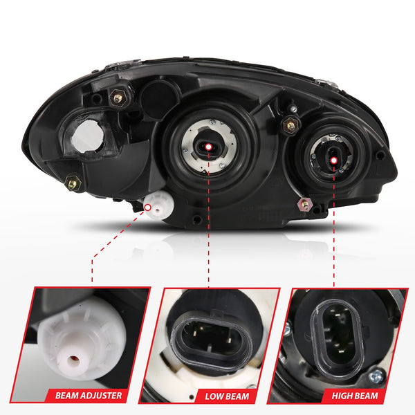 ANZO USA Headlight Assembly (MPN: 111472)