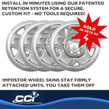 Coast To Coast Impostor Wheel Skin 16 Inch (MPN: IMP68XN)
