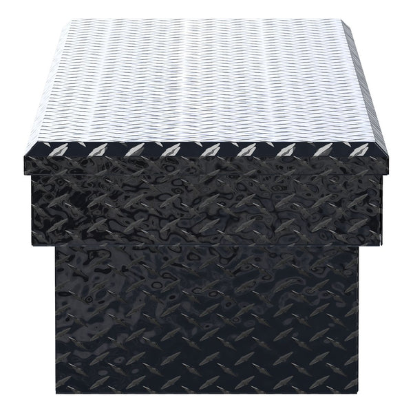 UWS 72-Inch Gloss Black Heavy-Wall Aluminum Truck Tool Box (MPN: EC10572)