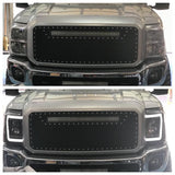 RECON Headlight Assembly With Halogen Bulbs (MPN: 264272BKC)