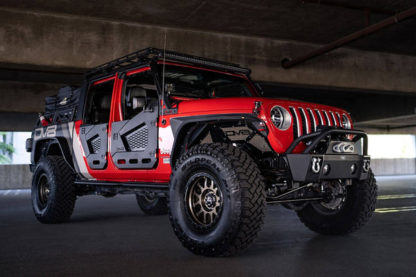 DV8 Offroad Lower Half Doors (MPN: HDJL-02R)