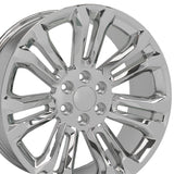 OE Wheels CV43B Aluminum Wheel (MPN: CV43B-22090-6550-24C)