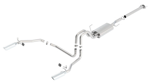 Borla ATAK Series Cat Back Exhaust System Kit (MPN: 140417)