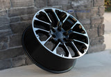 OE Wheels CV67 22 Inch Aluminum Wheel (MPN: CV67-22090-6550-28MB)