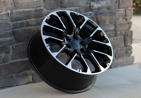 OE Wheels CV67 22 Inch Aluminum Wheel (MPN: CV67-22090-6550-28MB)
