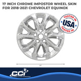 Coast To Coast Impostor Wheel Skin (MPN: IWCIMP409X)