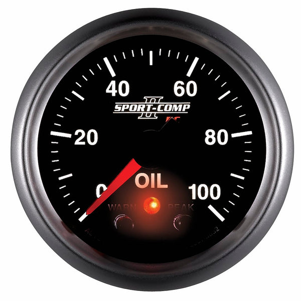 AutoMeter Gauge Oil Pressure Sport-Comp II (MPN: 3652)
