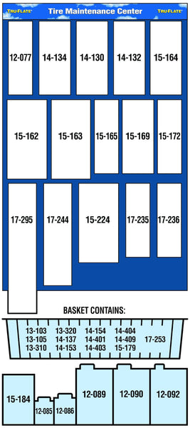 Tru Flate Camel Tire Repair Display (MPN: 96-213)