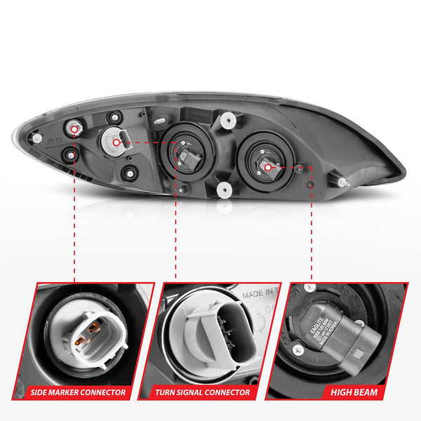 AnzoUSA Headlight Assembly (MPN: 131032)