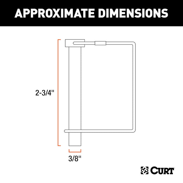 Curt Trailer Hitch Pin (MPN: 28278)