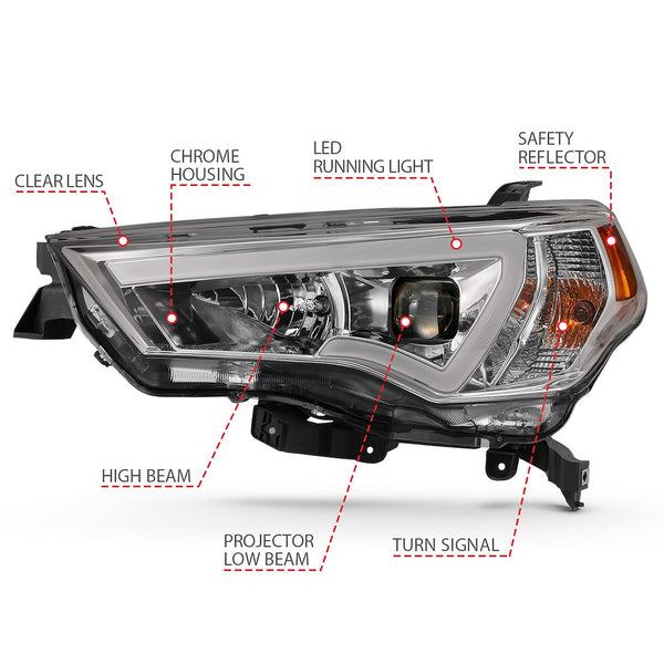 AnzoUSA Headlight Assembly (MPN: 111417)