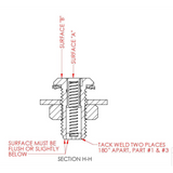 Taco Boat Fender Lock (MPN: F16-0200-1)