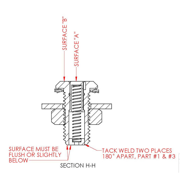 Taco Boat Fender Lock (MPN: F16-0200-1)