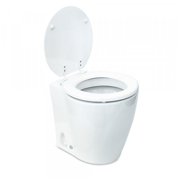 Marine Electric Toilet with Wooden Seat (MPN: 07-02-043)