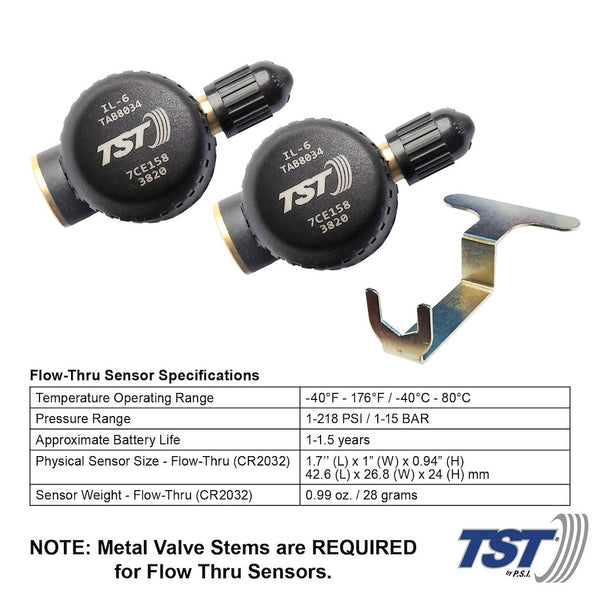 Truck System Technology Tire Pressure Monitoring System (MPN: TST-507-FT-S2)