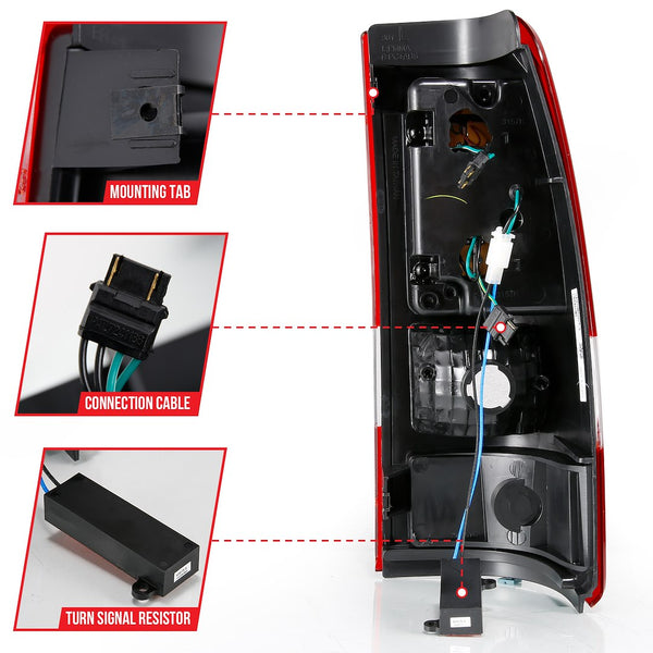 ANZO USA Tail Light Assembly (MPN: 311335)
