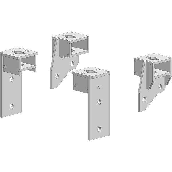 PullRite Fifth Wheel Trailer Hitch Mount Kit (MPN: 0843)