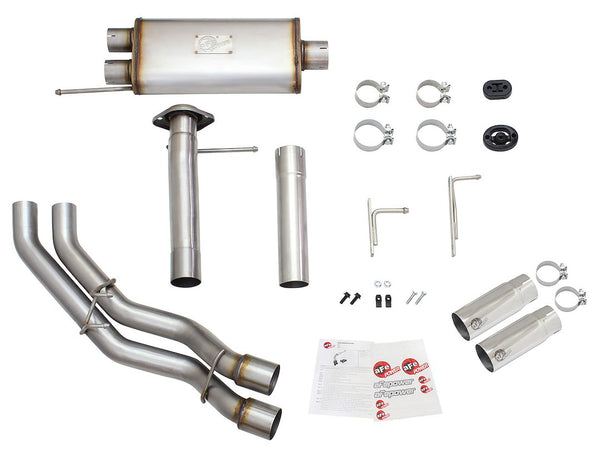 Advanced FLOW Engineering Rebel Cat-Back Exhaust System (MPN: 49-43080-P)