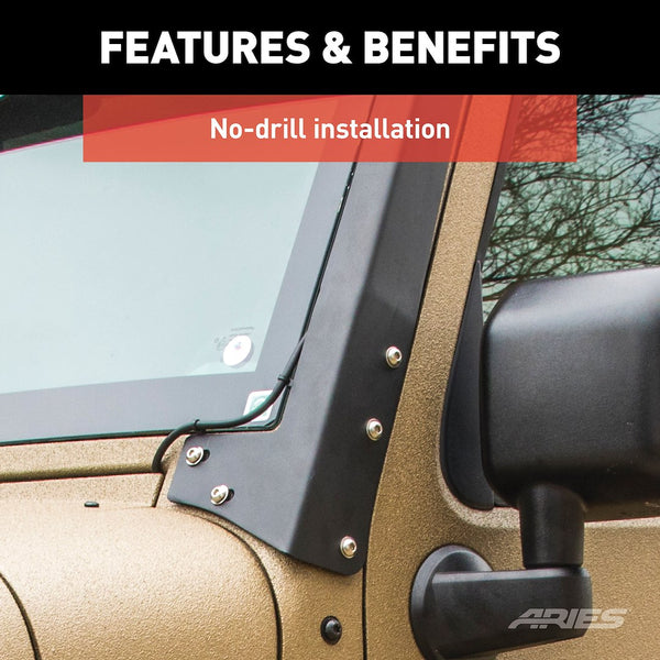 Aries Light Bar Mounting Kit (MPN: 15914)
