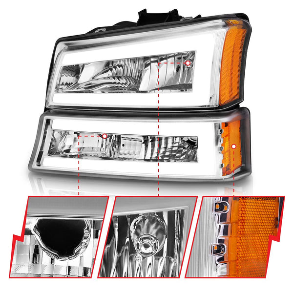 AnzoUSA Headlight Assembly (MPN: 111502)