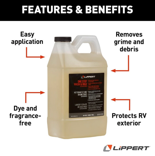 Lippert One Step RV Wash And Wax (MPN: 2022013794)
