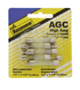Bussman Fuse Assortment (MPN: BP/AGC-AH10-RP)