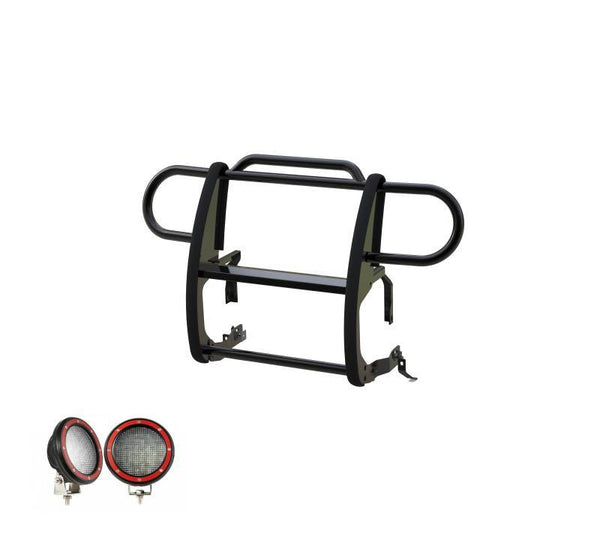 Black Horse Grille Guard Kit (MPN: 17JPJLMA-PLFR)