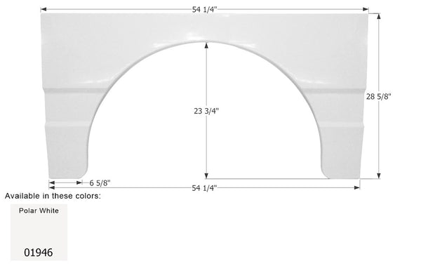Icon Fender Skirt for Winnebago Luxor Models (MPN: 01946)