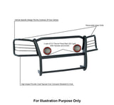 Black Horse Grille Guard Kit (MPN: 17GS12MA-PLFR)