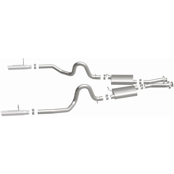 MagnaFlow Ford Mustang Street Series Exhaust System Kit (MPN: 15630)