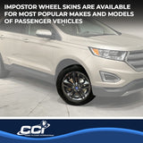 Coast To Coast Impostor Wheel Skin 18 Inch (MPN: IWCIMP385BLK)