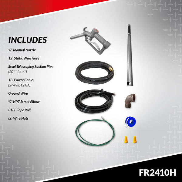 Fill-Rite H-Series Fuel Transfer Pump (MPN: FR2410H)