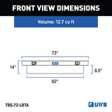 UWS Crossover Extra Wide Tool Box (MPN: TBS-72-LBTA)