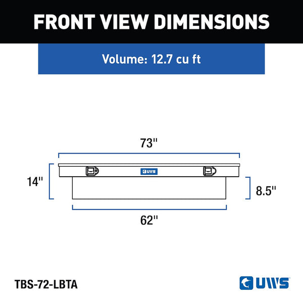 UWS Crossover Extra Wide Tool Box (MPN: TBS-72-LBTA)