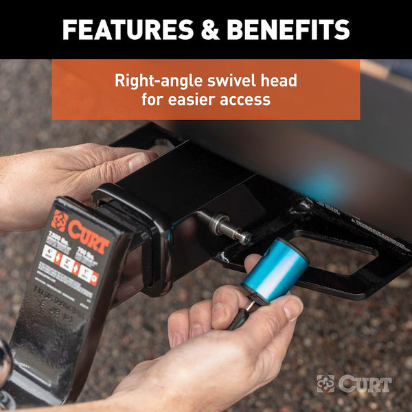 Curt Trailer Coupler Lock with Hitch Lock (MPN: 23505)