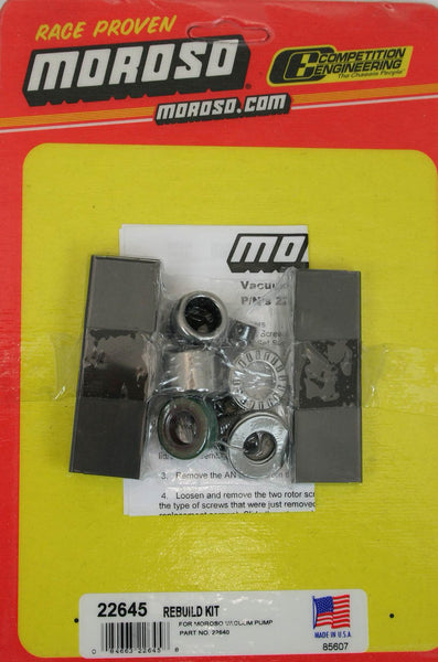 Moroso Vacuum Pump Service Kit (MPN: 22645)