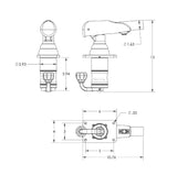 Taco Grand Slam 300 Outrigger Mount (MPN: GS-300)