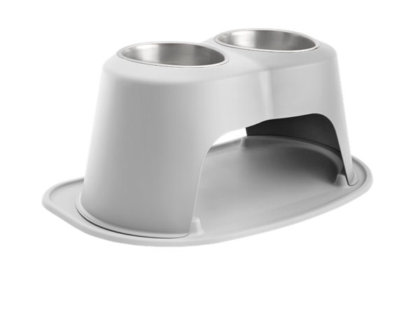 WeatherTech Double High Pet Feeding System (MPN: DHC6412LGLG)