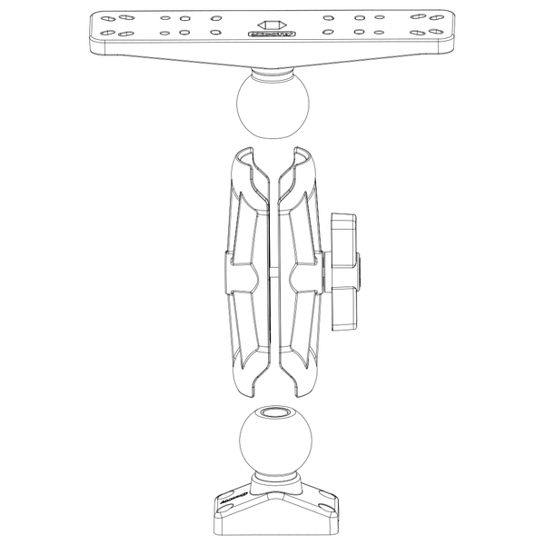 Scotty Multi Purpose Accessory Mount (MPN: 0176)