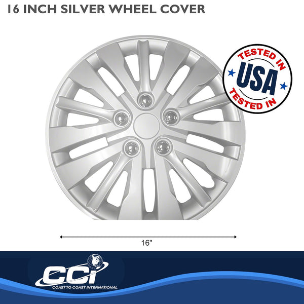 Coast To Coast 16 Inch Wheel Cover Set (MPN: IWC102816S)